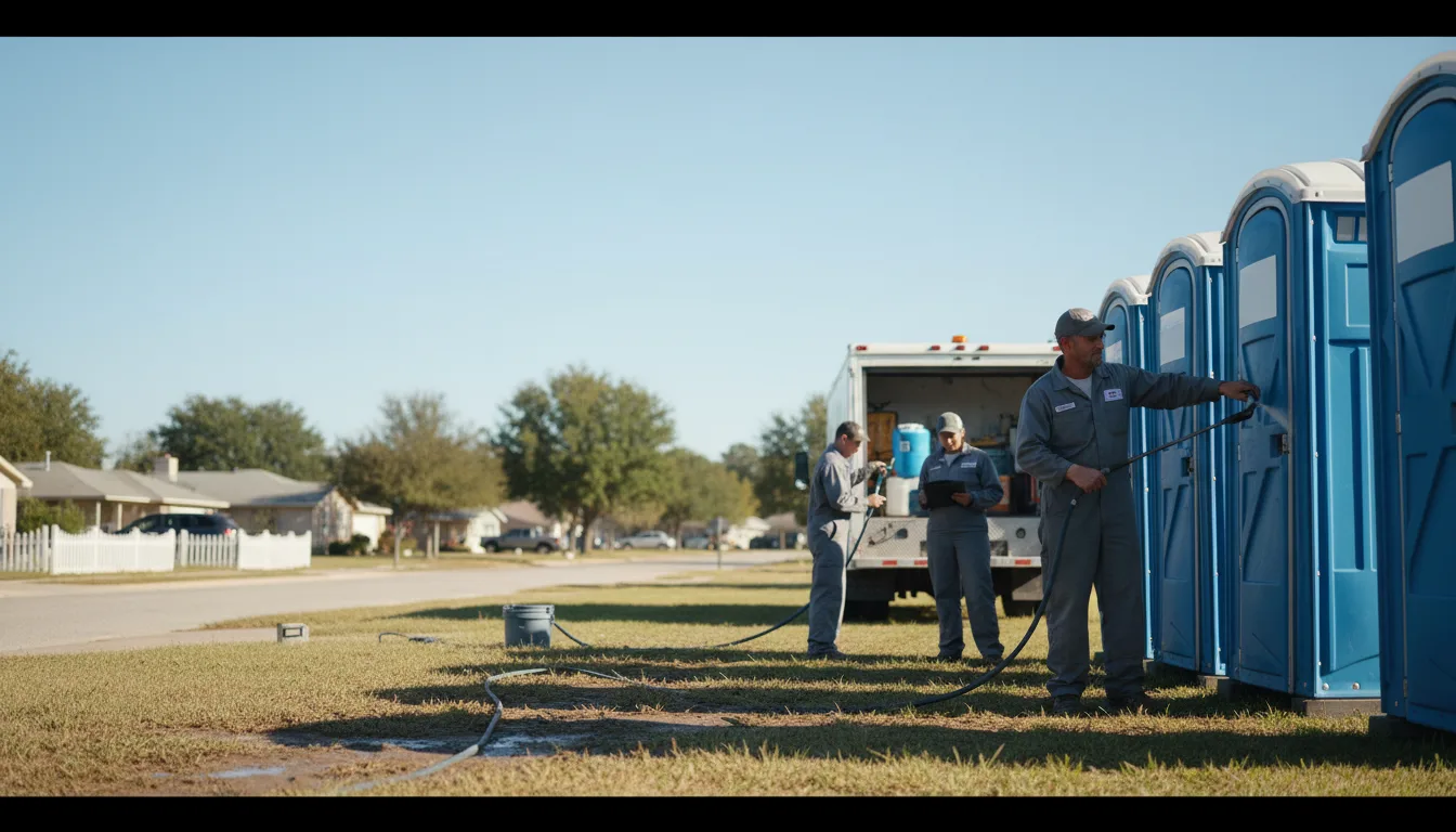 Long-Term Portable Toilet Rental in Derby, IN near me